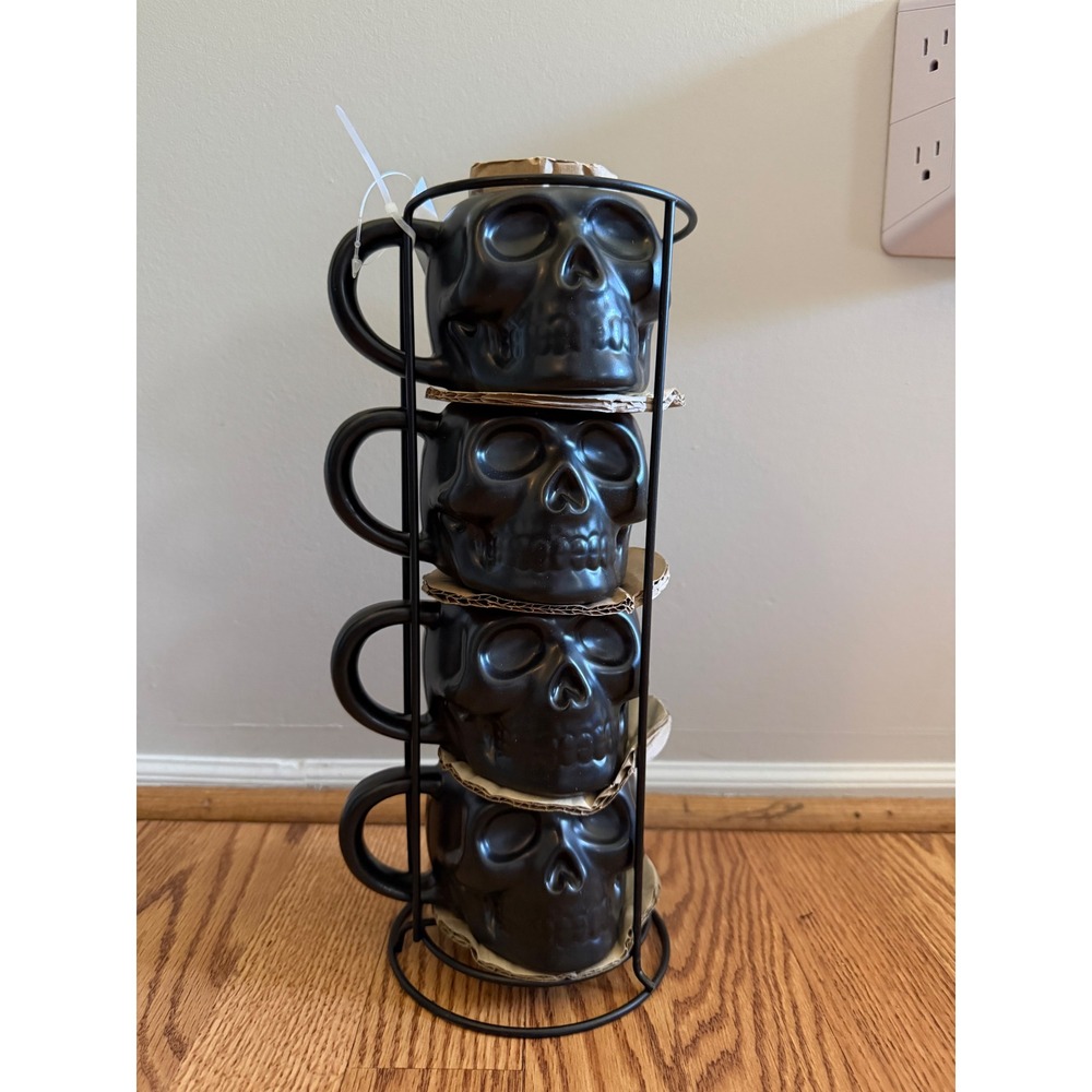 Skull Mug Set